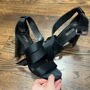 Michael Kors Sparkle Black Heels